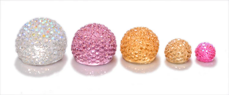 
Popular Item Resin Beads Flat Bottom Sugar Ball Garment Accessories Various Design White AB Beads 