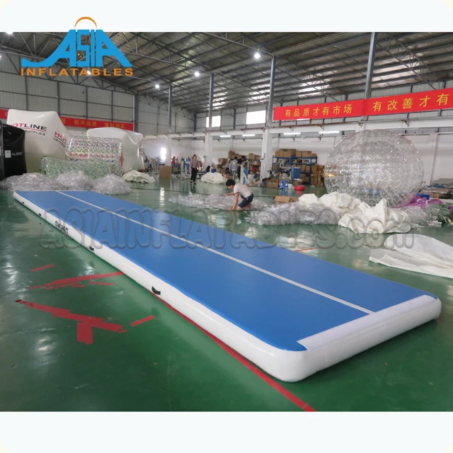 3m 4m 5m 6m 7m 10m 20m Wholesale Inflatable AirTrack P1 P2 Gymnastics Tumbling Mat Air Floor Custom Logo Inflatable Air Track