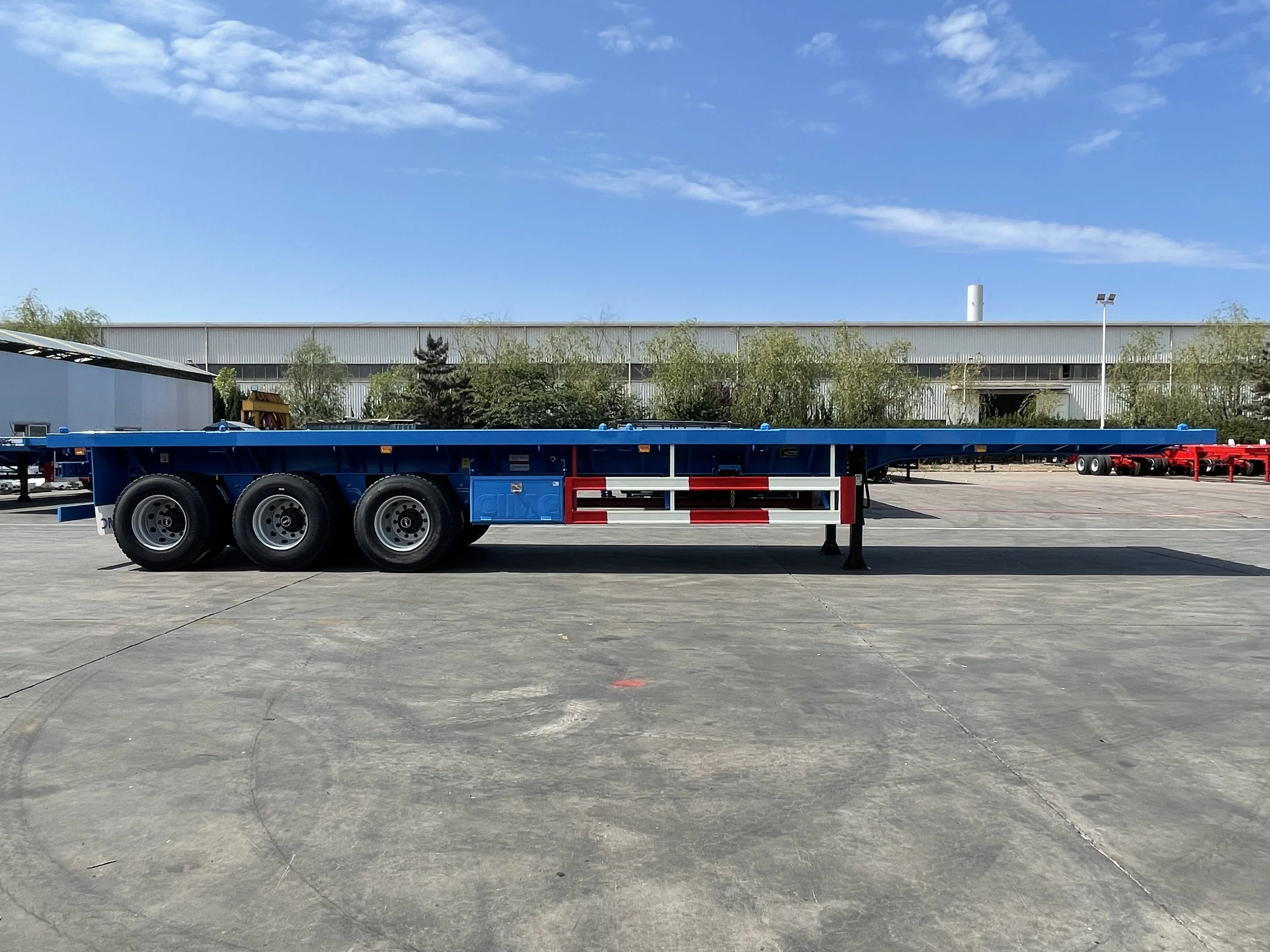 48 feet Aluminum flatbed trailer