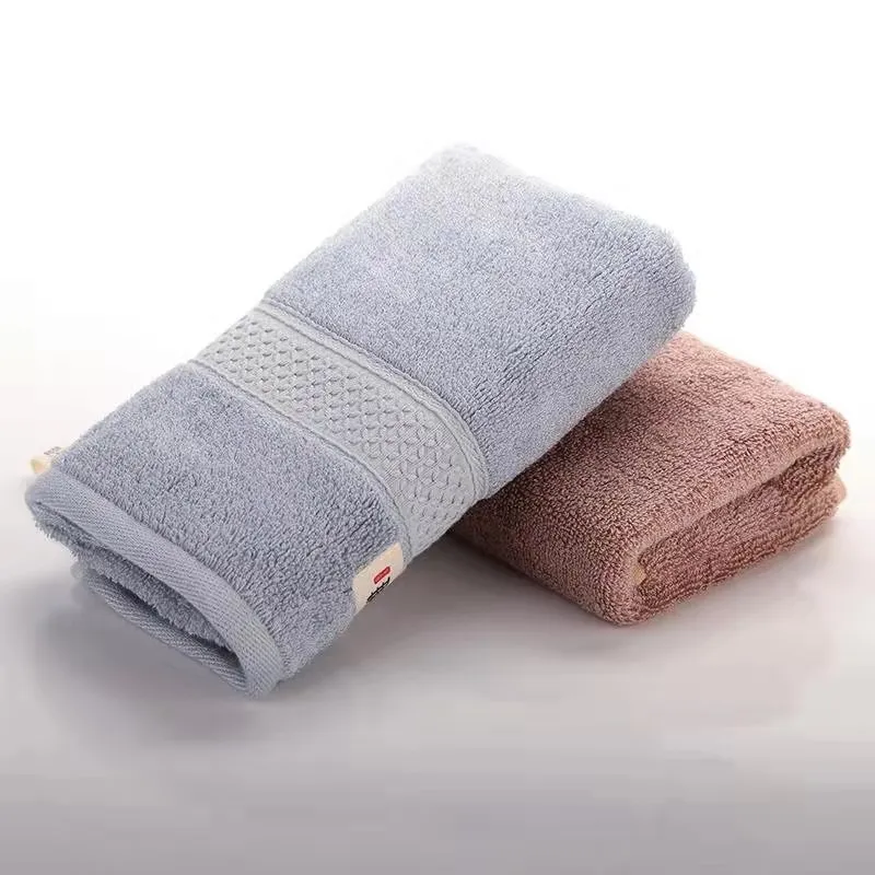Stylish Soft Bamboo Cotton Towel Comfortable Customizable Logo Bamboo Cotton Towel