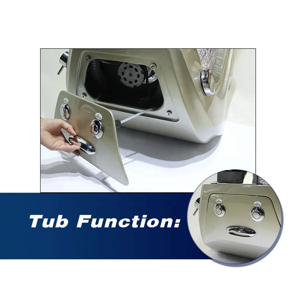 Best Beauty Salon Furniture Wholesale Foot Spa No Plumbing Pedicure Massage Chair on Sale