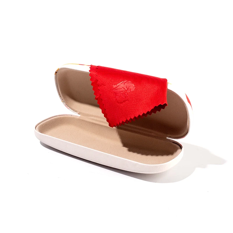 2021 дизайнерский новый спот, специальная цена, модный Индивидуальный Чехол для очков с салфеткой для очков, персонализированный Чехол для очков