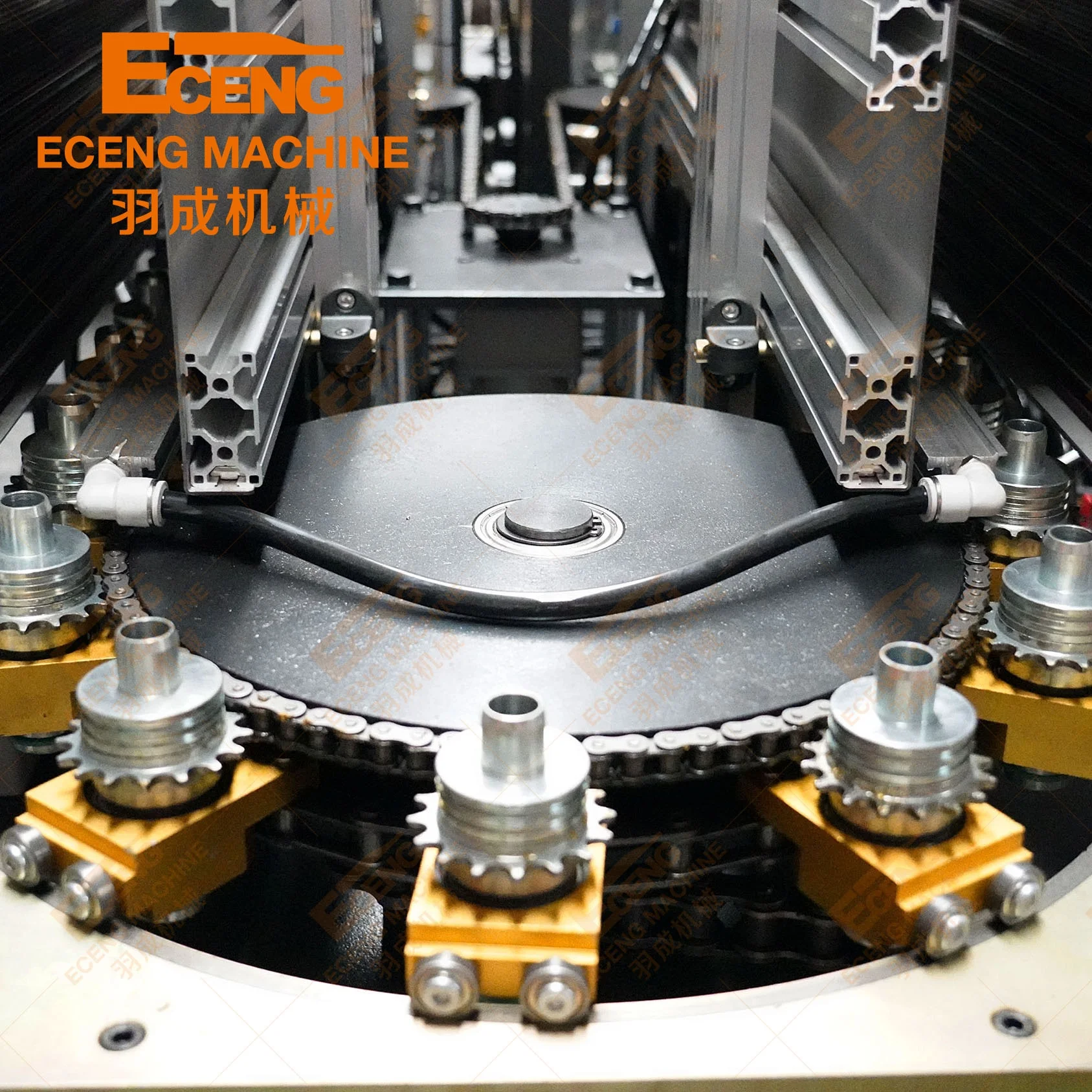 Fully automatic 2000BPH 2cavitys plastic bottle making machine for water bottle blow molding machine