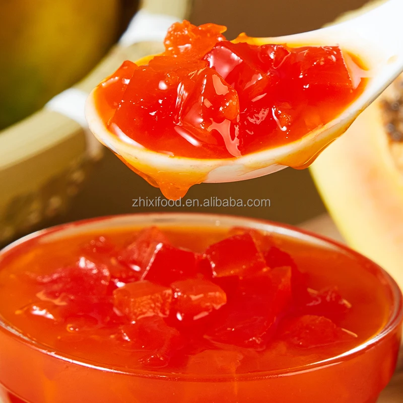 1 3 кг настоящий фруктовый варенье из папайи для магазинов и спиртных напитков ингредиенты Пузырькового чая