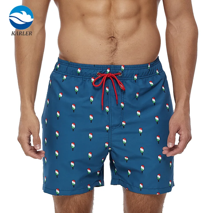 RTS 100% Polyester Comfortable men swim trunks board shorts