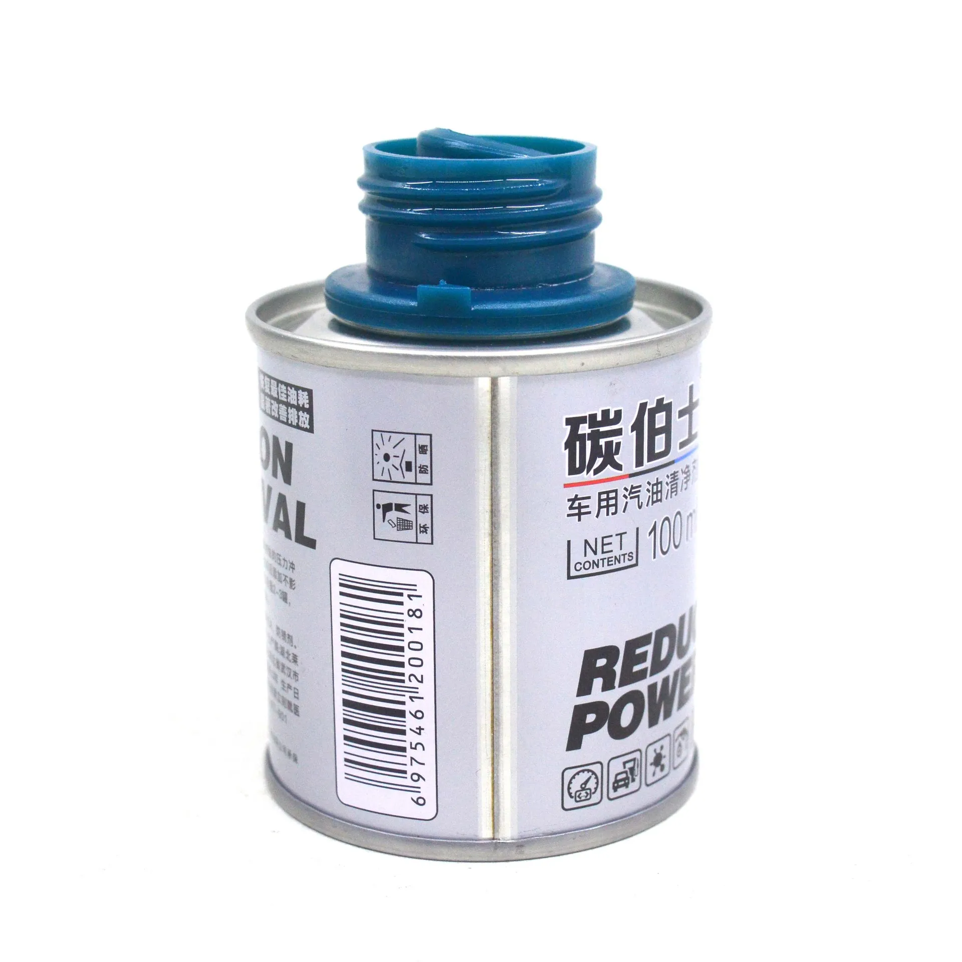 Fuel additives for automobiles tinplate bottles and cans supplier empty package custom size 100ml