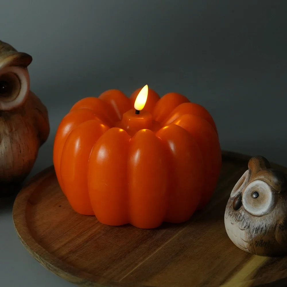 Foryoudecor OEM flameless reusable Halloween decoration LED candles for home decoration