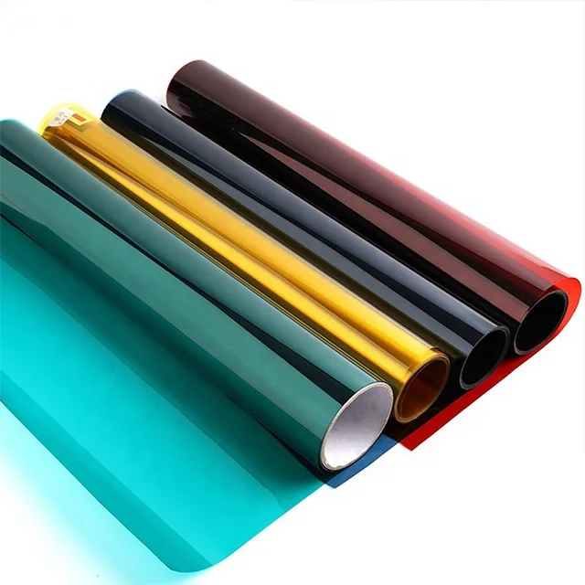 Wholesale Anti UV Film For Window Static Cling Film Tint Silver Building Window Tint Film