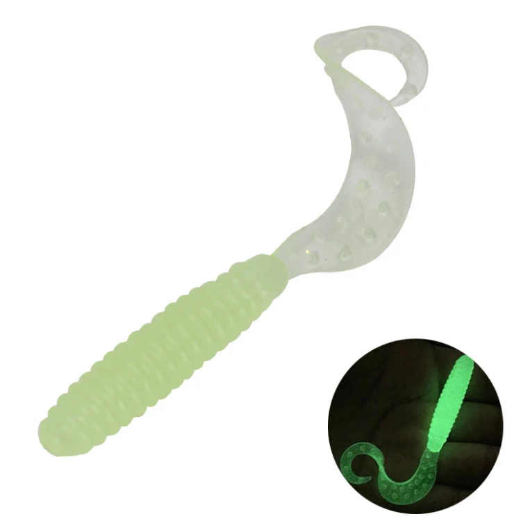 peche oem ODM Cebos De Pesca 6.5cm 2.4g Wholesale Maggot Worm Artificial Manufacturers Fishing Soft Lure