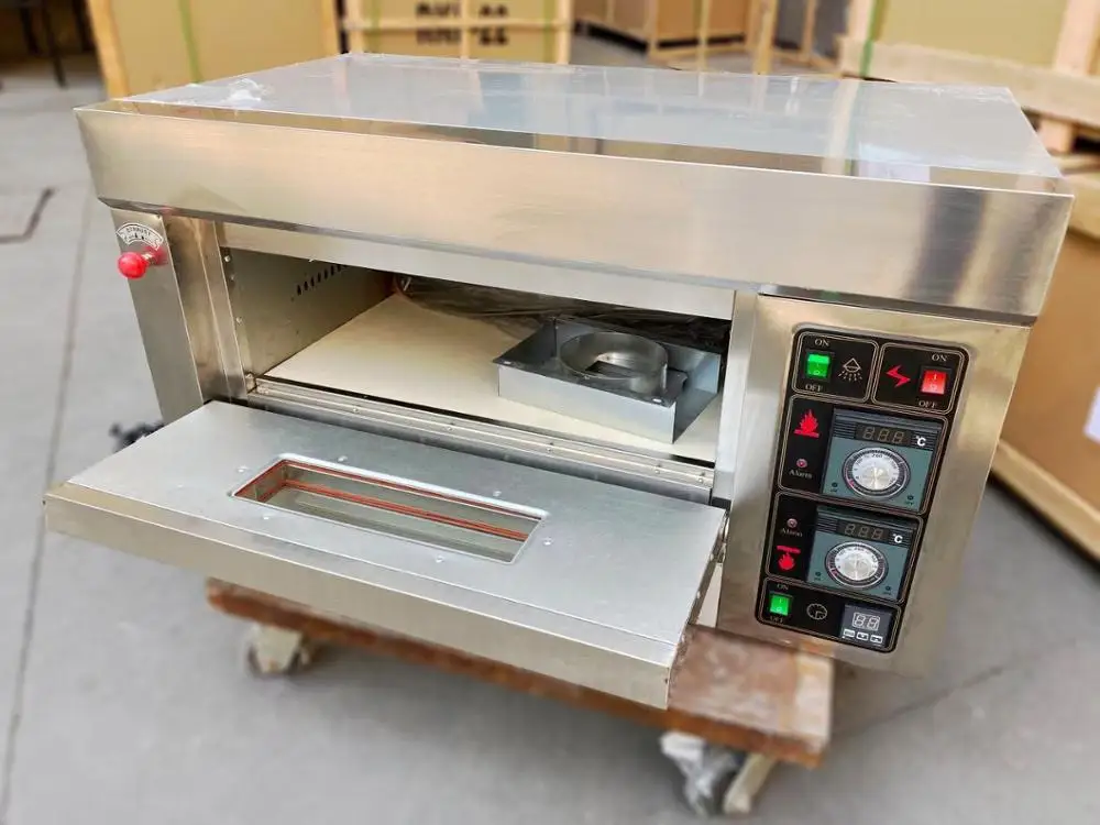 Hot Selling Small Gas Deck Oven for Baking Pizza (1 Deck 1 Tray)