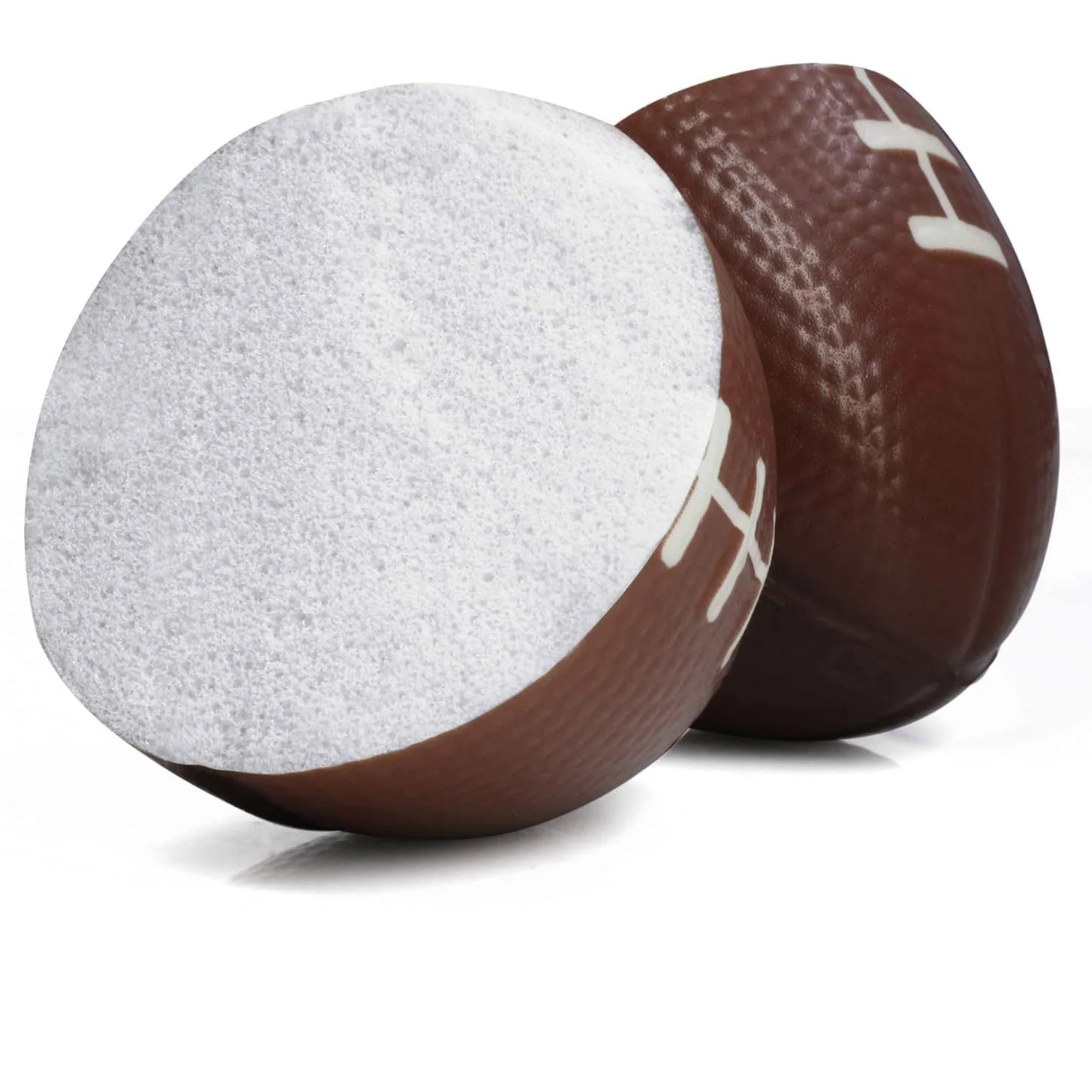 Eco Friendly Pu Foam 6.3CM Color Football Squeeze Toy Stress Reliever Antistress Ball For Kids