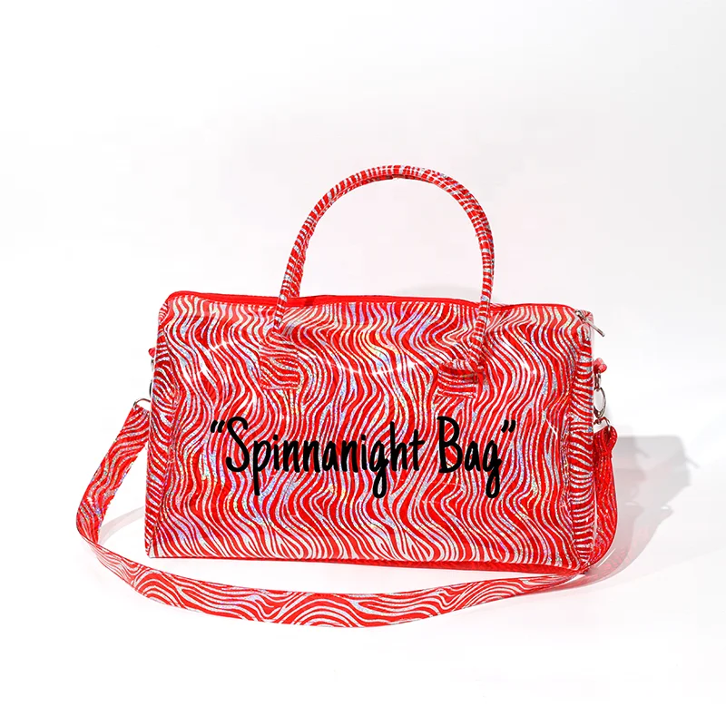 Custom Letter Bling Spend The Night Bag Women Tote Beach Bag Clear Pink Ita Designer Handbag 2022 Sac a Main Femme Bolsa Mochila