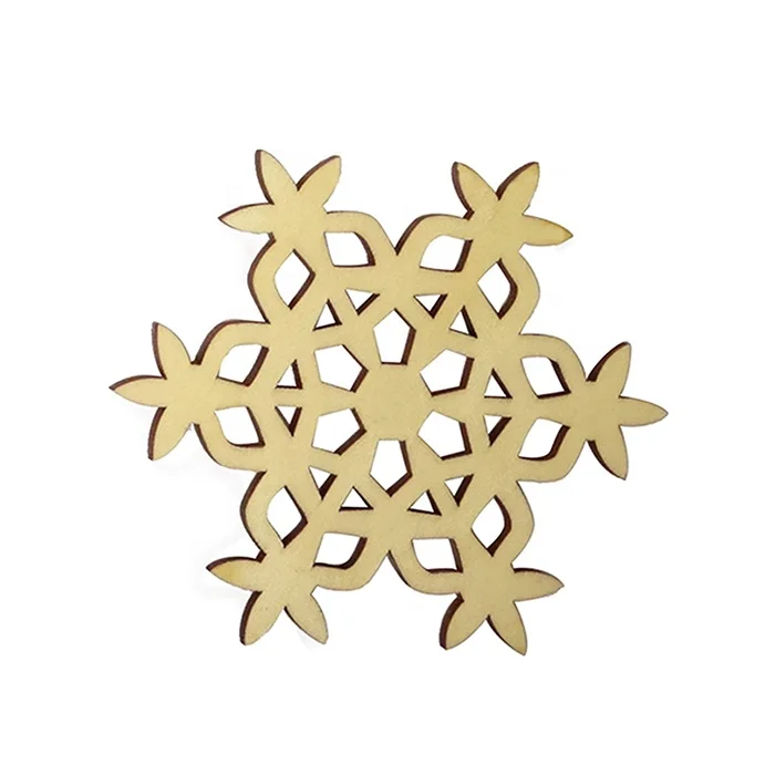 Custom Laser Cut and Carved Bamboo Wooden Coaster Decor Custom Plywood Coasters Laser Cut With Factory Price