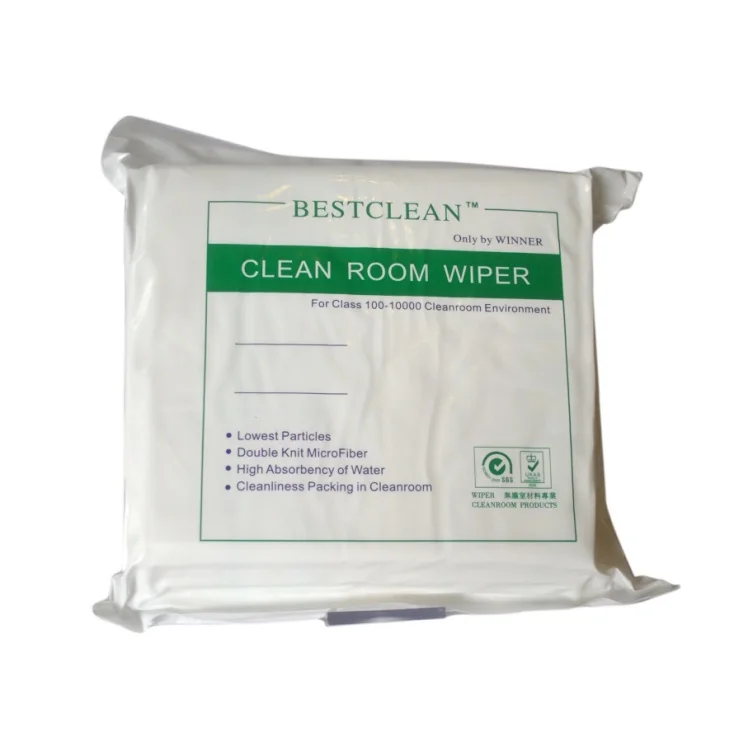 Factory Price Antistat Cleanroom Non Woven Clean Wipers Superfine Fiber Esd Cleanroom Wiper 3009