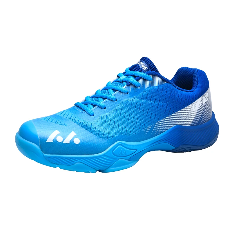 Badminton Shoes For Men Factory Wholesale Anti-slip soft breathable sports sneakers fashion Custom summer blue