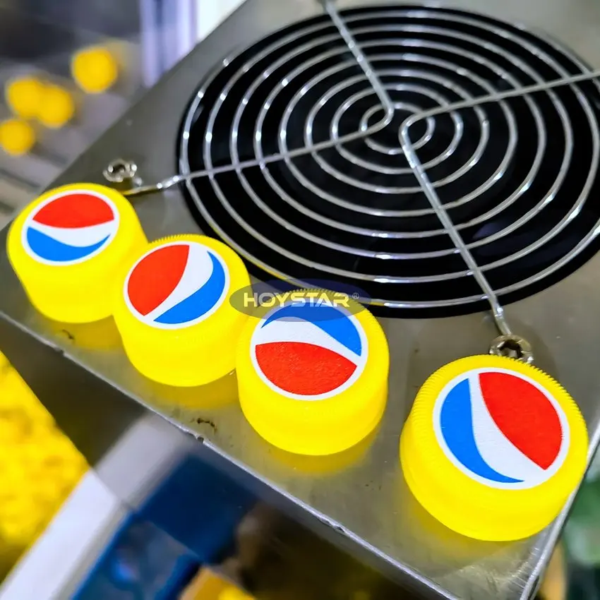 Bottle Caps Printing Machine Automatic Pad Printing Machine For Plastic Bottle Cap