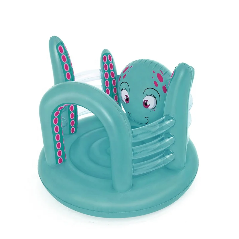 52267 г., мультяшный осьминог, детский надувной батут для прыжков