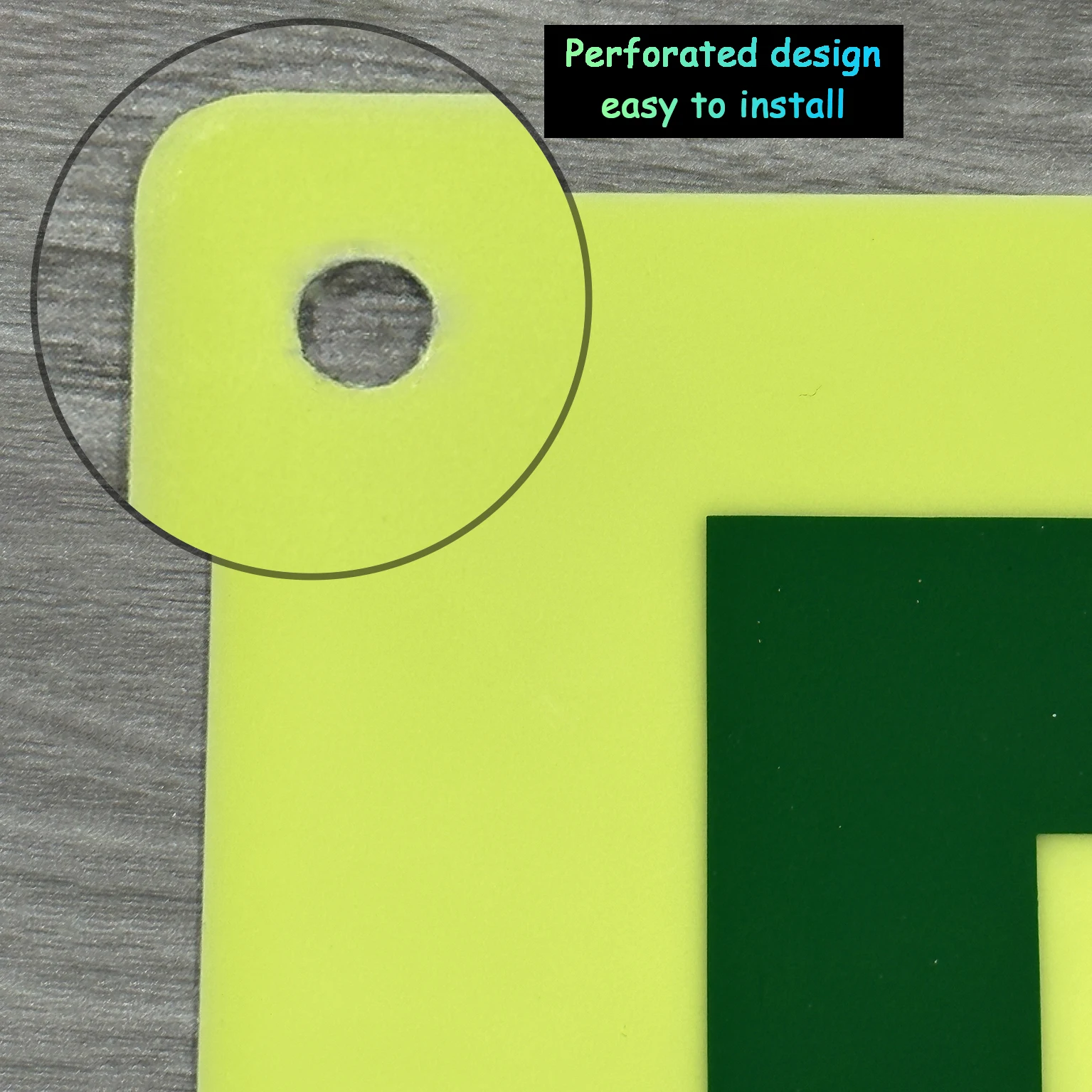 Glow in the dark exit signs no electricity or battery luminous safety fire exit sign emergency photoluminescent exit sign