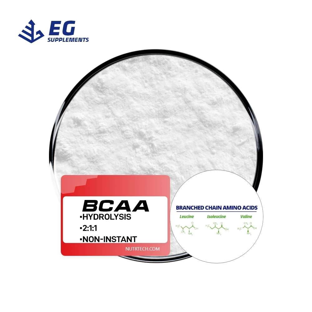 Порошковая добавка Bcaa разветвленная цепь аминокислоты 2:1:1 пищевая