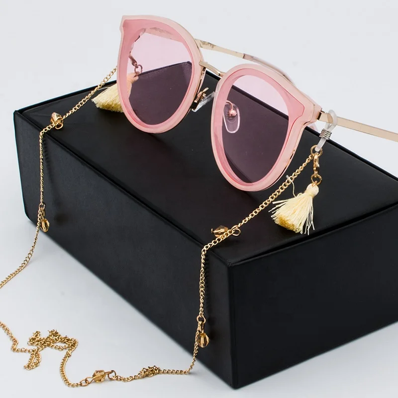 Retro Glasses Chain Hanging Neck Decorative Chain Eye Chain Lanyard Female Fashion for Sunglasses