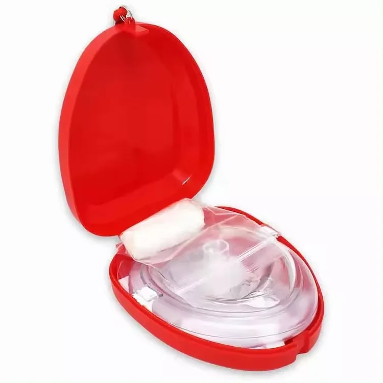 Good Quality Private Labeling Custom Face Shield Resuscitation Reusable Kit Cpr Training Rescue CPR Mask