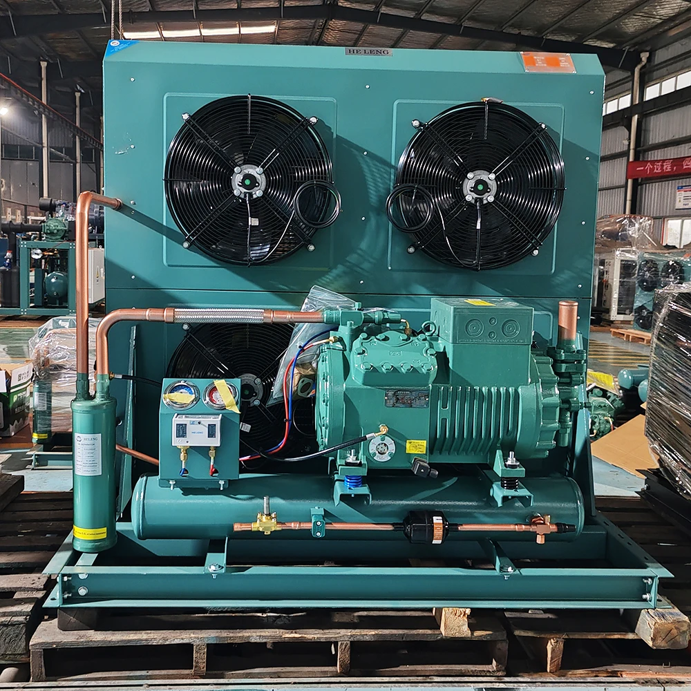 15 HP Semi-Hermetic refrigeration unit refrigeration compressor system cold room remote condensing unit