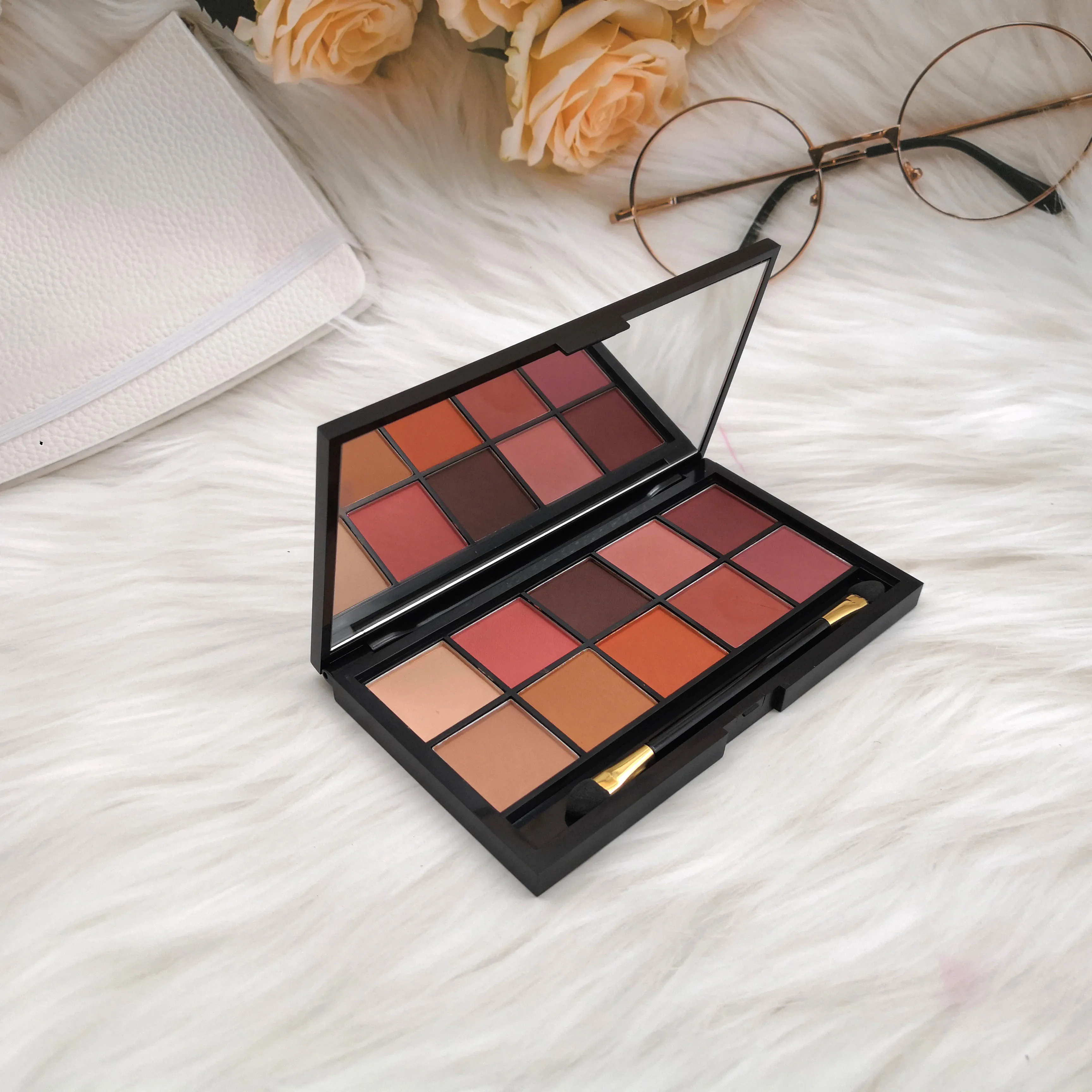 Fashion Eyeshadow Palette 10 Colors Matte Eyeshadow Palette Glitter Eye Shadow Makeup Nude Beauty Make up Cosmetics