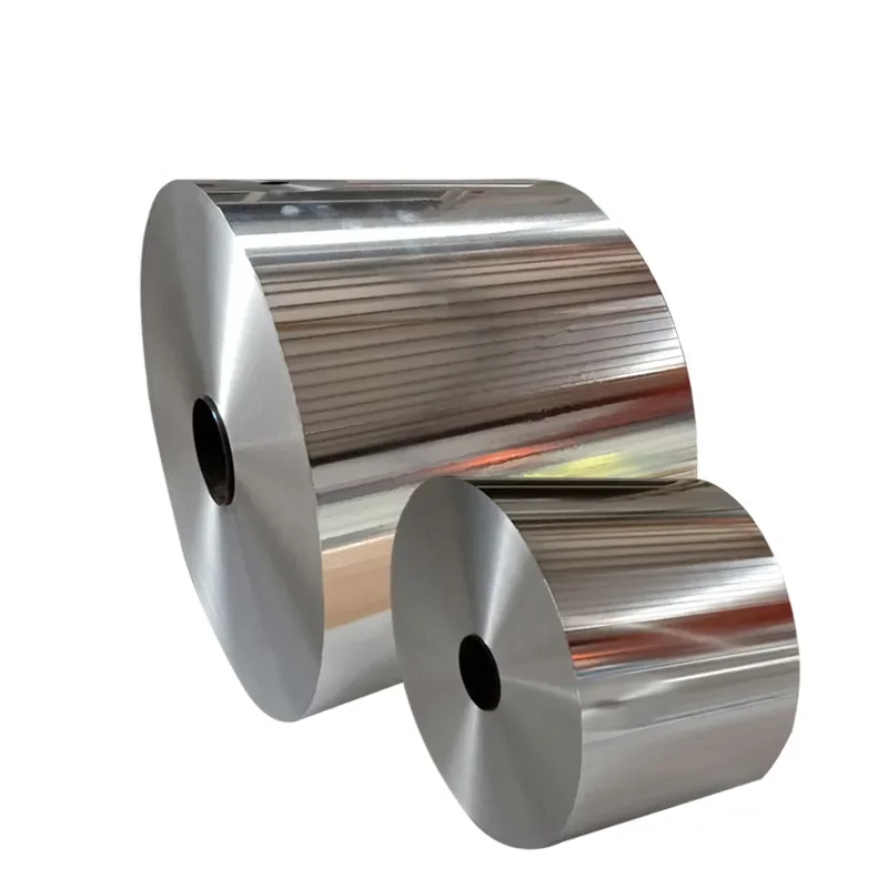 Recyclable 3003 30 Micron Aluminum Foil Jumbo Roll 0.01 MM Aluminum Foil for Food Packaging
