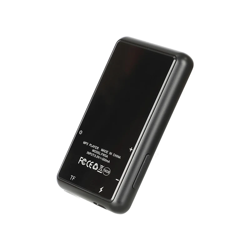 Wholesale MP3 with Screen MP3 Aluminum Shell Book Card Player Islamic Songs MP3 Free Download Black