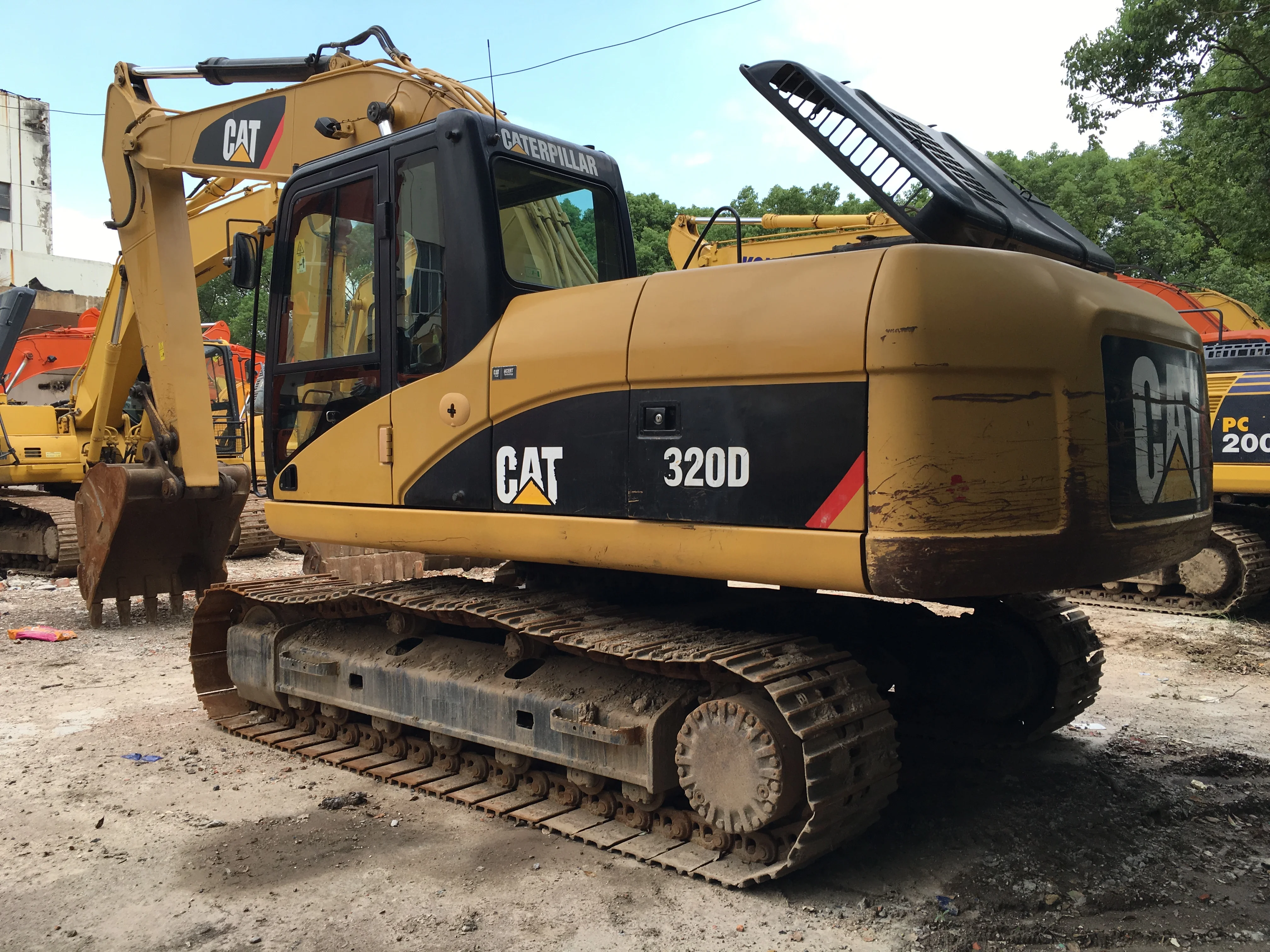 Almost New model Original Japan used 320d excavator used 320d /used  320d  excavator good Price