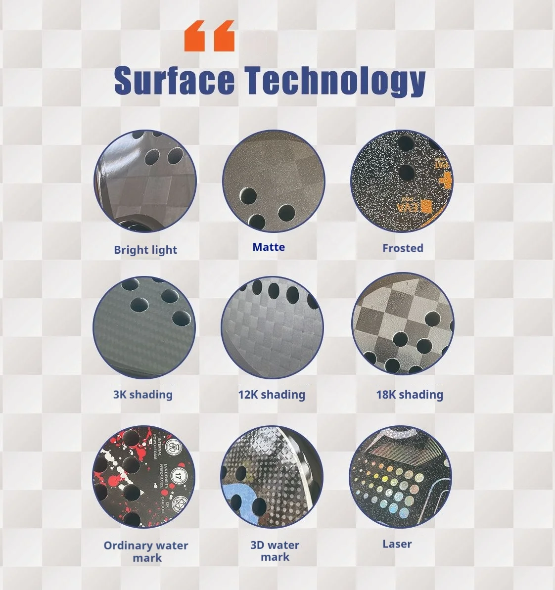 Manufacturer Professional OEM Custom Design Cheap Wholesale Beach Tennis Racket Carbon Fiber Padel Raquets Beach Tennis Rackets