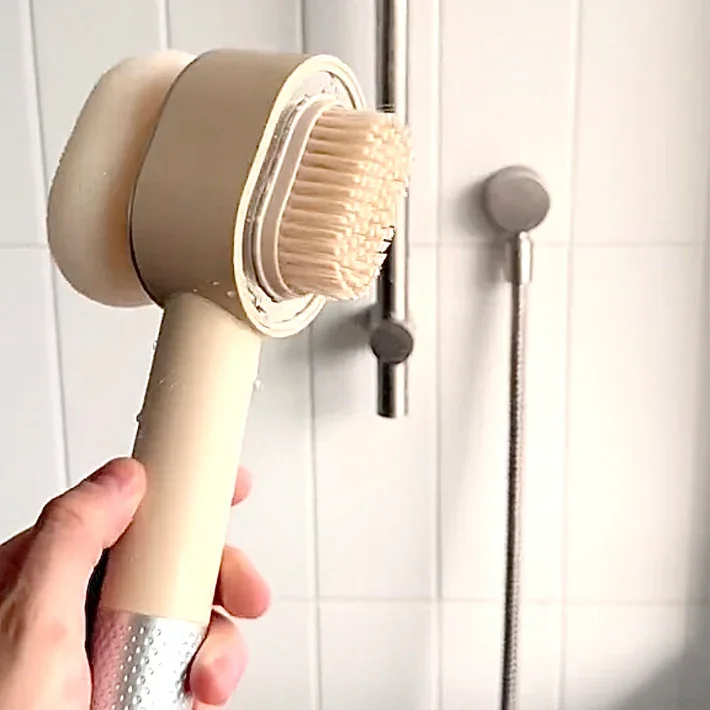 Custom LOGO Women Bath Water Purifier System Water Softner Vitamin Brush Shower Head Filter For Health Beauty