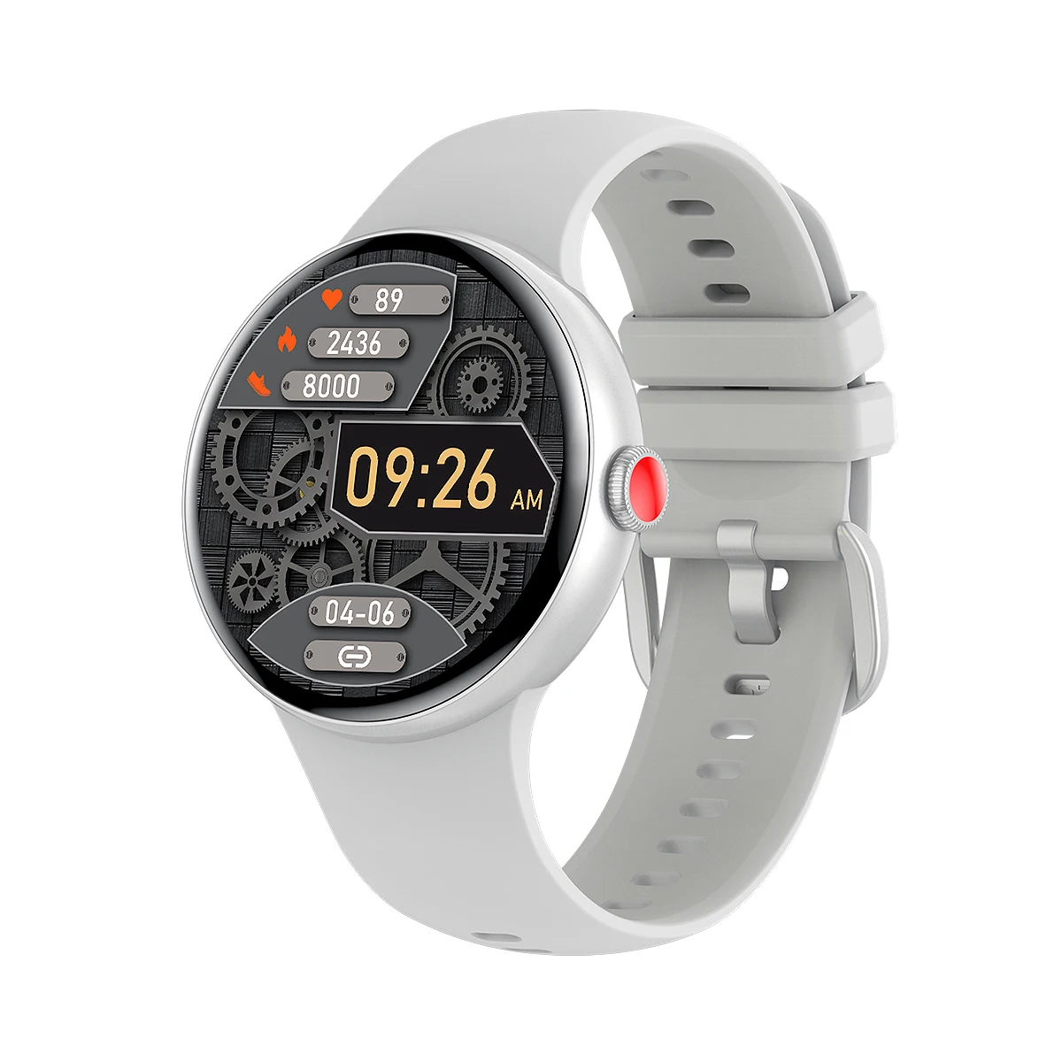Aluminum alloy case with TPU band  1.2 AMOLED 390*390 Waterproof  3ATM Big battery 210mAh Kids smart watch