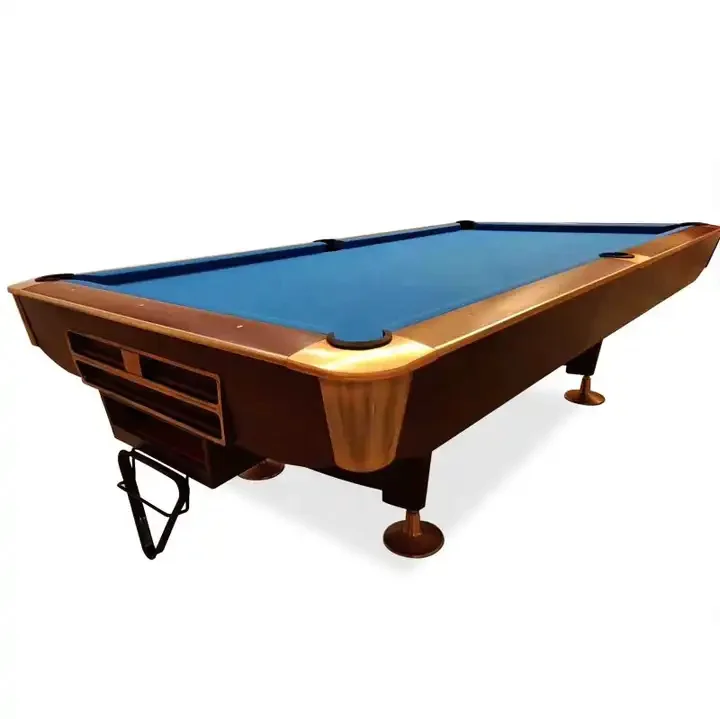 Factory Price 8/9ft ball return system indoor outdoor family slate billiard solid snooker pool table