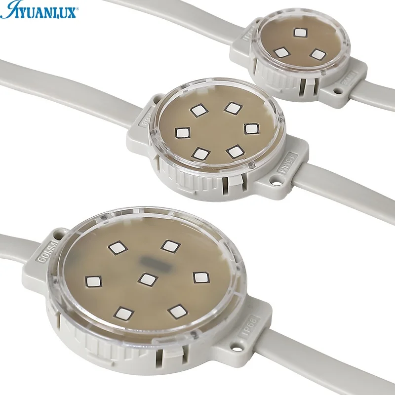 Водонепроницаемый SMD 3535 алюминиевый профиль DC24V 1 5 Вт DMX светодиодный пиксельный точечный свет