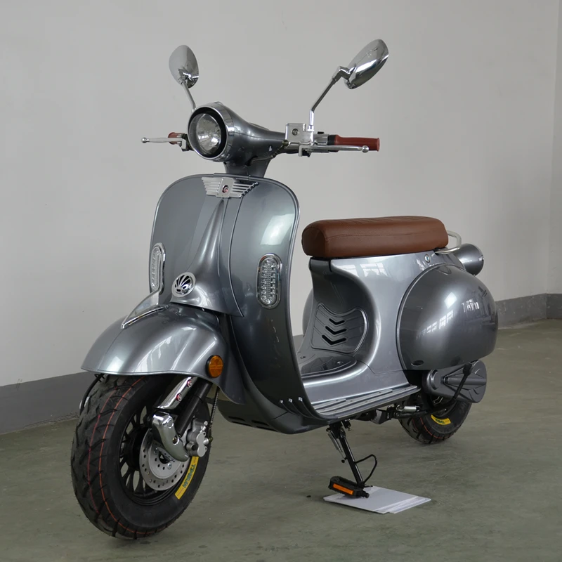 Moto Electrica EEC COC 150kg Load Heavy Duty Aluminum Alloy Rims Vespa 40mph Electric Scooter