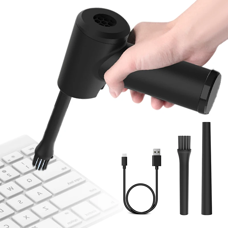 Electric air duster for keyboard cleaning cordless air duster battery operated computer cleaning duster