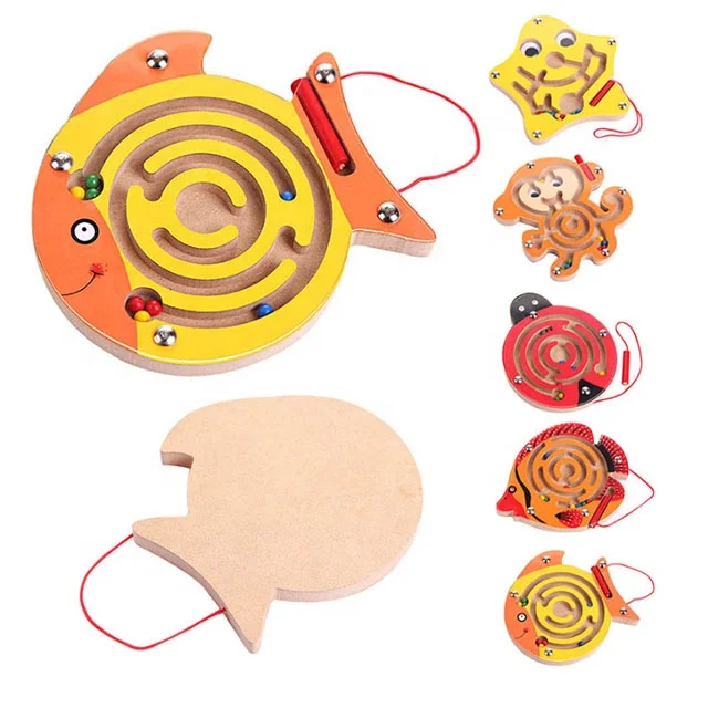 Magnetic Maze Game Bead Maze Toys for Child