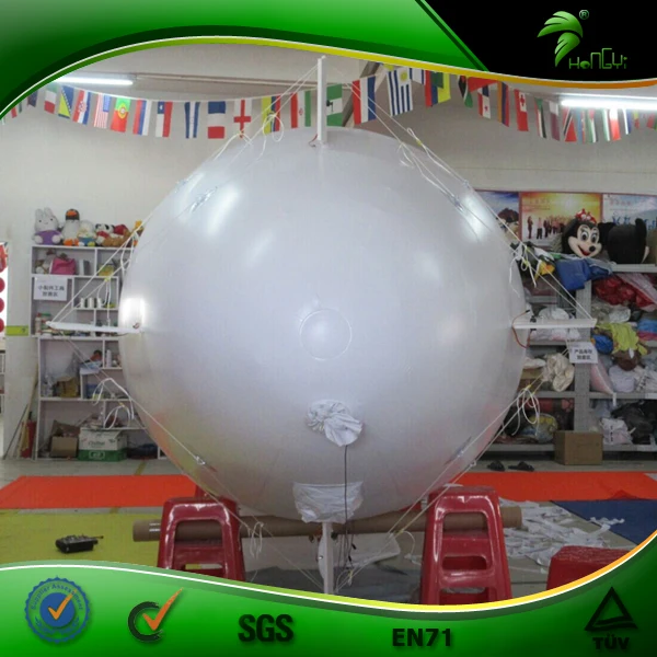 6M LED inflatable RC blimp,airship,zeppline for sale,rc helium airship