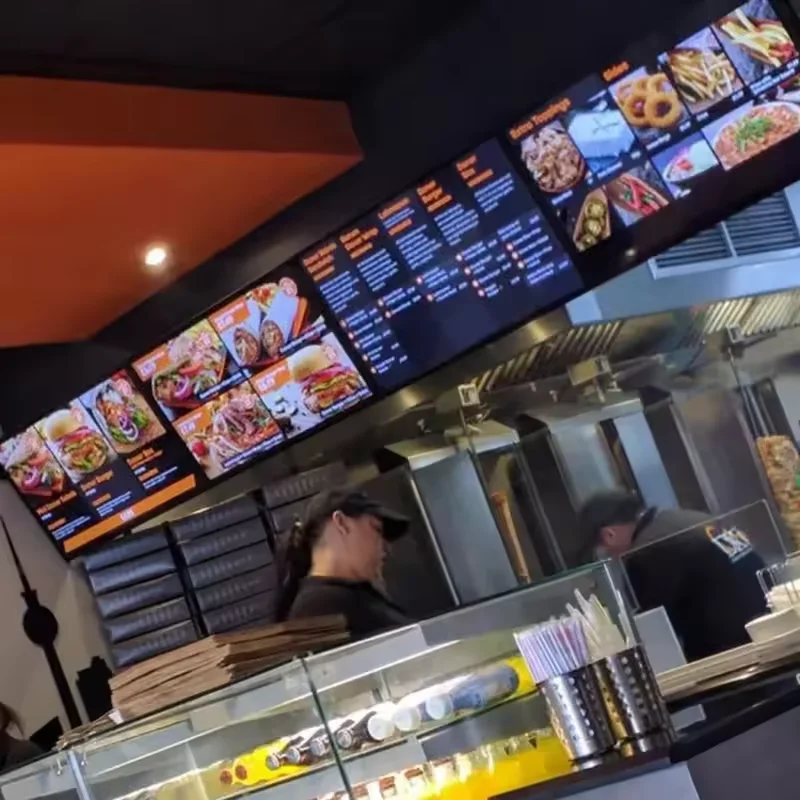 Производитель хорошее качество 27-дюймовый настенный ЖК-дисплей цифровое программное обеспечение для вывесок экран рекламы