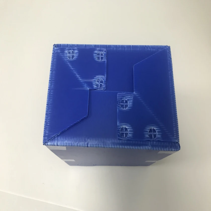 Correx Stackable Clothing Pick Bins Plastic Warehouse Storage box Picking Bins Custom Pp Plastic correx Picking Bins plastic box