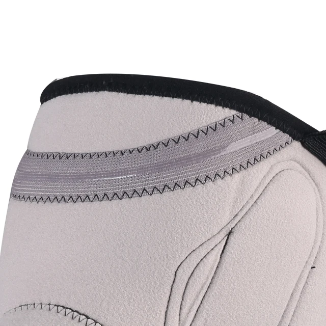Open patella hinged knee support breathable neoprene with side stabilizer knee brace for injury recoery