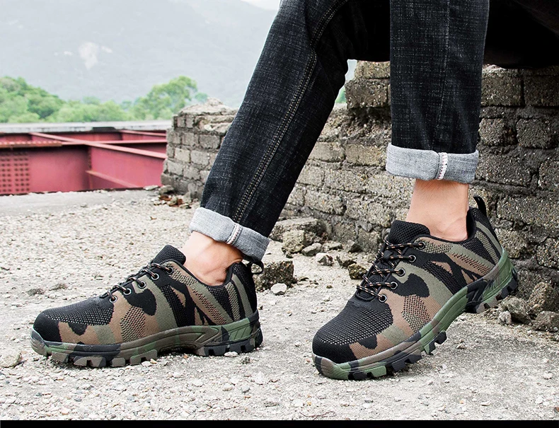 2019 новый дизайн, модная Высококачественная Мужская защитная обувь, рабочая обувь, защитная обувь, стальной носок