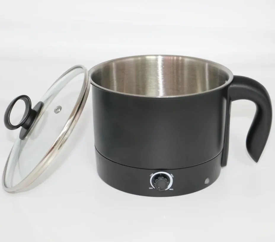 Electric Noodles Cooking Pots portable mini multifunction steaming grid noodle steamer heating milk Hot Pot Korea