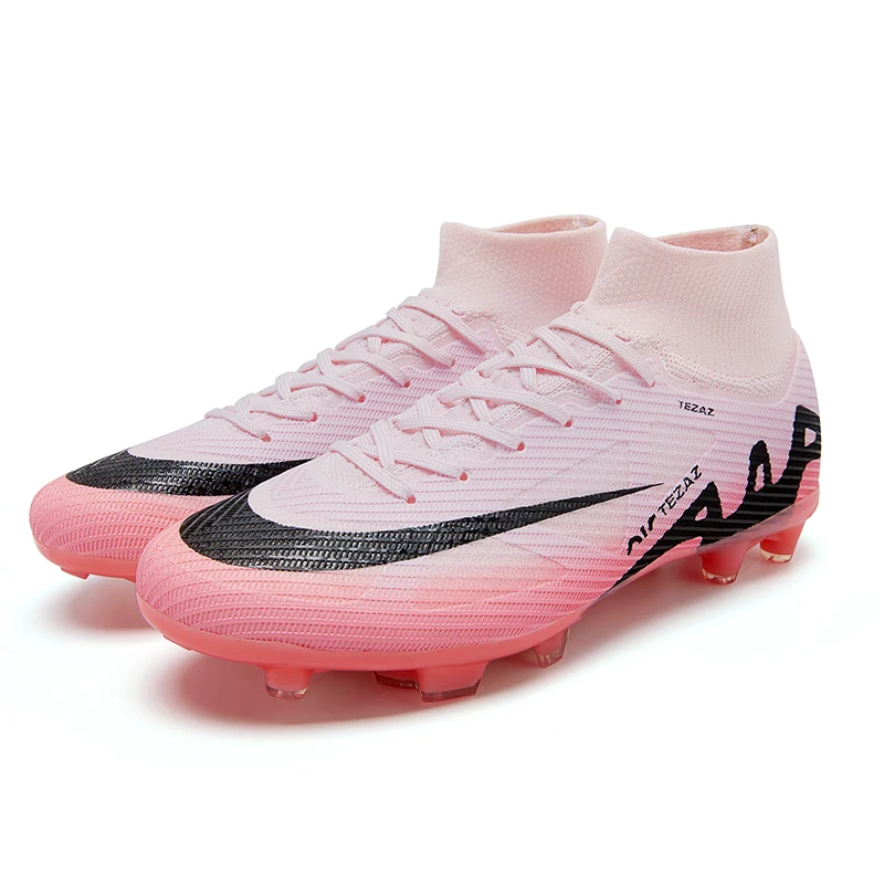 New Arrival Popular Design Fashion Messi Neymar Supply Classical Sport Turf Match Football Athletic Man Women Soccer Cleat Shoes