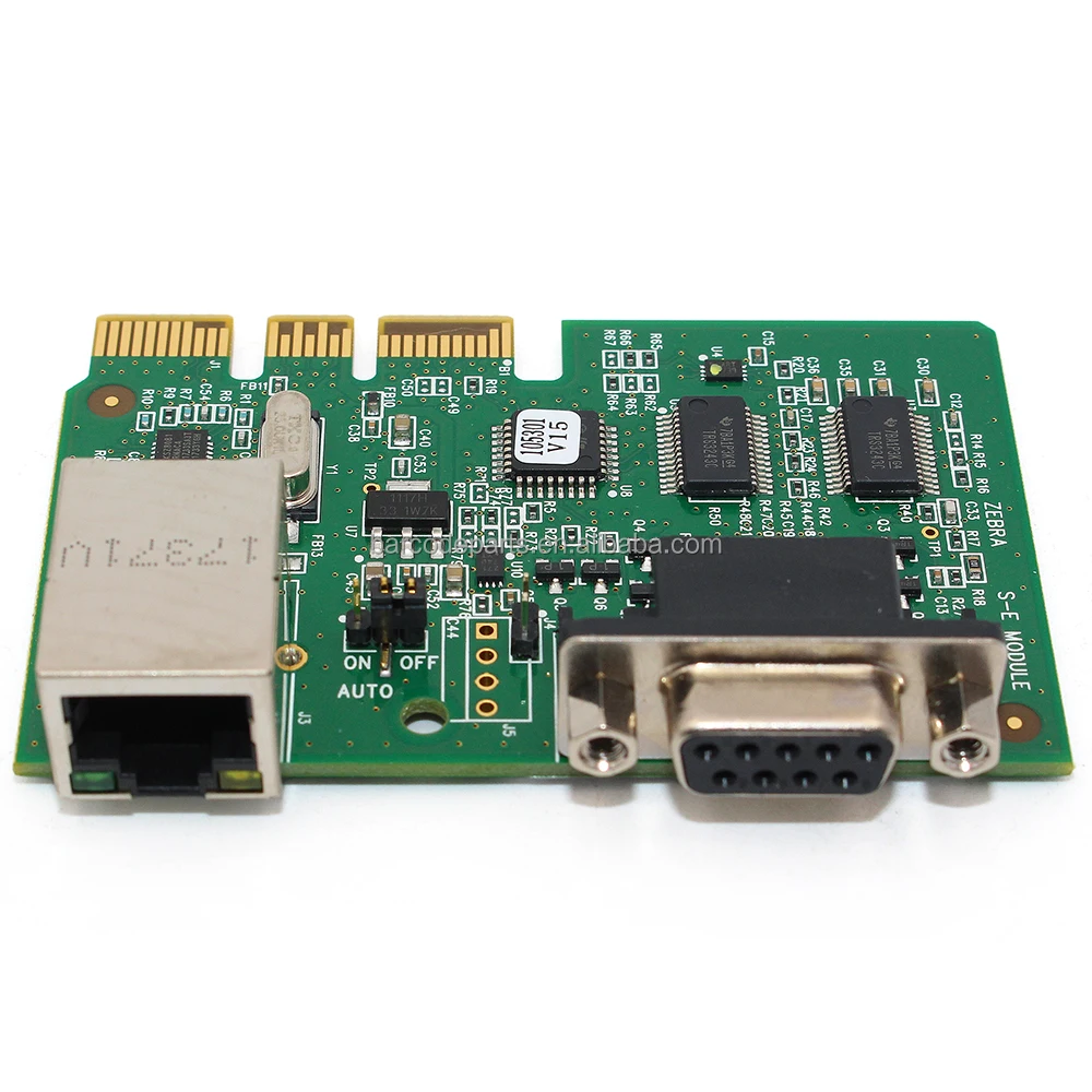 P1080383-247 новый оригинальный модуль последовательного и Ethernet для Zebra ZD620 ZD620T термопринтер P1088075-101B