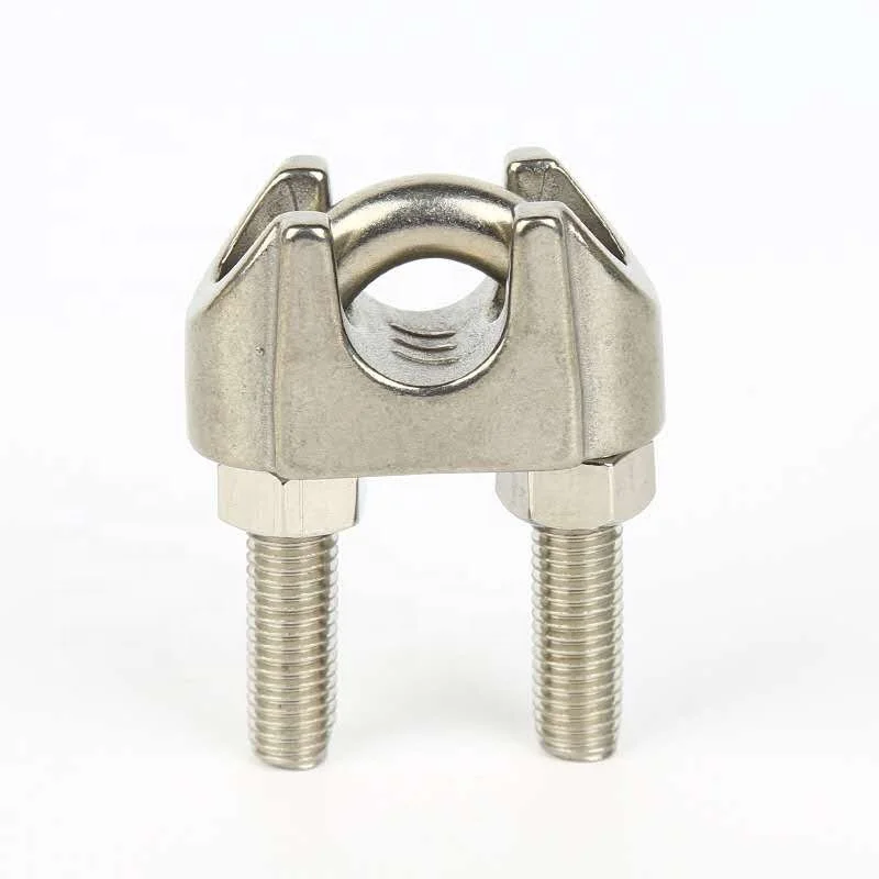 Factory supply  DIN 741 Wire rope clamps for cable end connections M3-M40