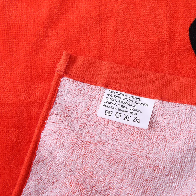 High quality velour reactive printing  100%cotton  beach towel  for adults