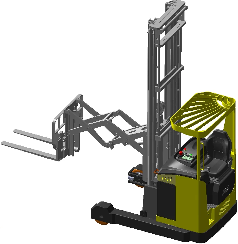 Everlift 2ton  Reach Forklift 2 forks with two scissors  lpg forklift scissor lift  electric stacker wholesaler