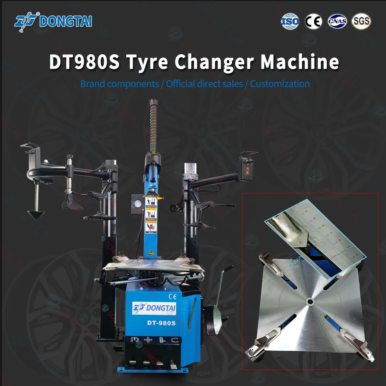 DT980S DT-980S шиномонтажный станок